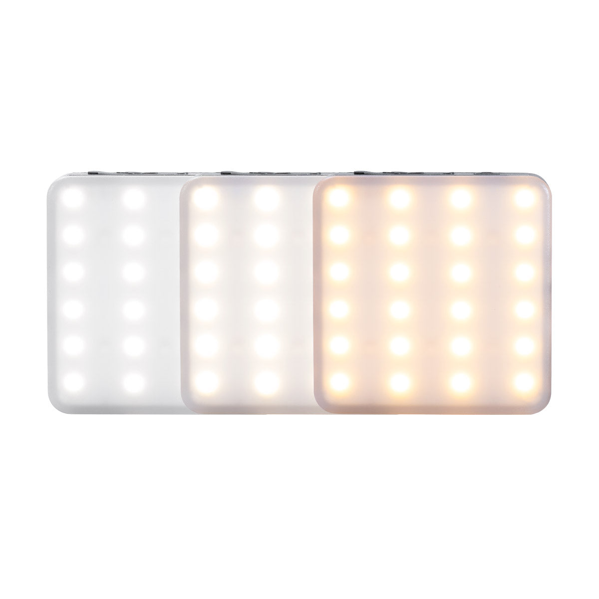 三色光露營燈 - 黑色